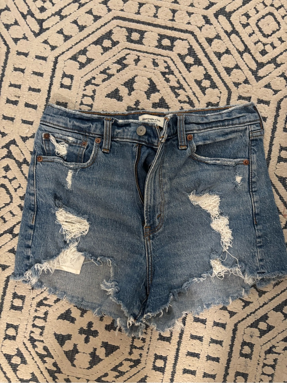 Abercrombie & Fitch jean shorts The Mom Short High Rise 29/8